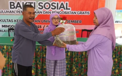 FK UNEJ Initiates Albumin Village in Jenggawah Village by Providing 4000 Tilapia Seeds for Stunting Prevention