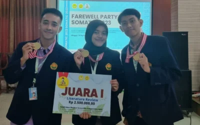 FK UNEJ Students Win 1st Place in National Scientific Somatic 2023