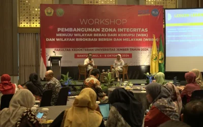 Head of the Jember Customs and Excise Office (KIP) Section Delivers First Presentation at Workshop on Building Integrity Zones Towards WBK and WBBM