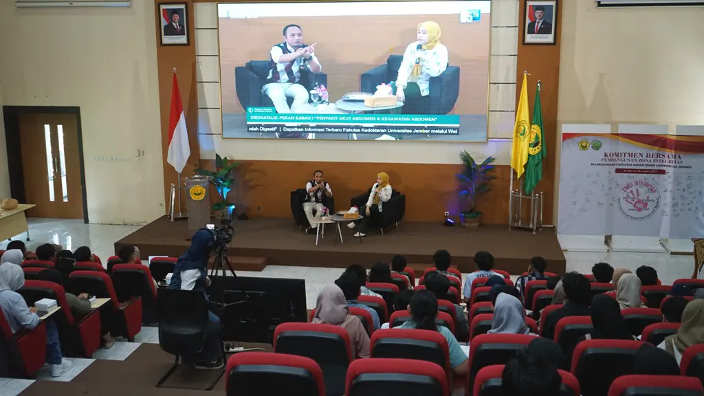 Faculty of Medicine, Universitas Jember Holds First Seminar Series on “Acute Abdominal Diseases and Abdominal Emergencies from a Digestive Surgery Perspective”